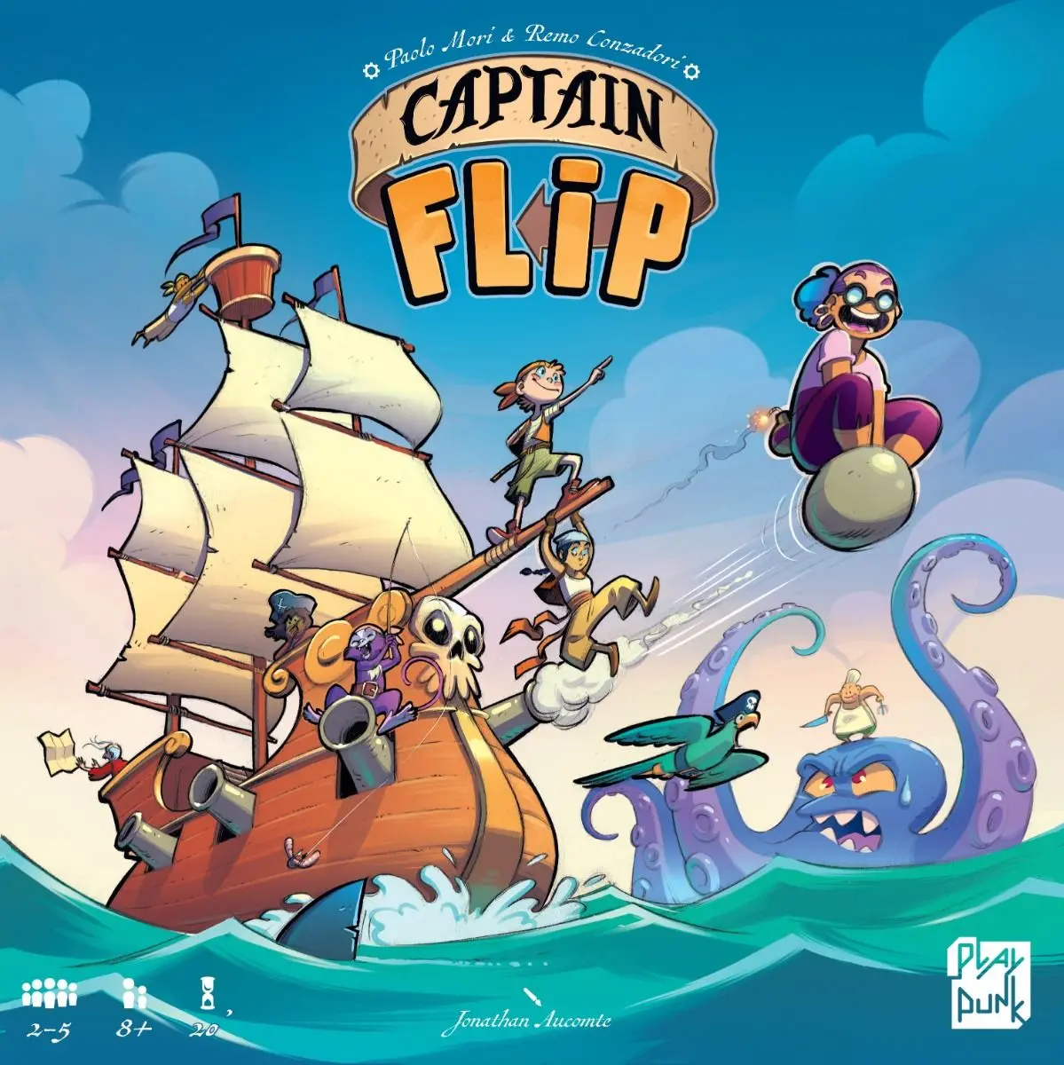 Επιτραπέζιο Παιχνίδι Captain Flip (Ελληνική Έκδοση) thumbnail