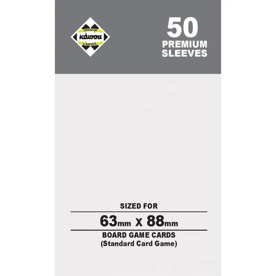 Board Game Premium Sleeves 63x88mm (Standard Card Game) thumbnail