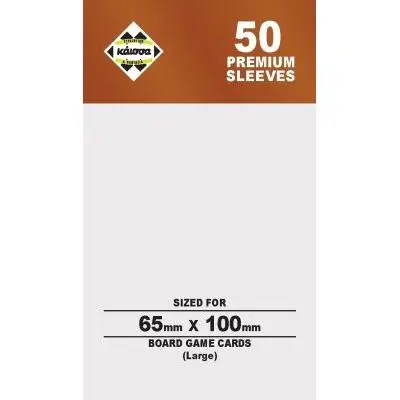 Board Game Premium Sleeves 65x100mm (Large) thumbnail
