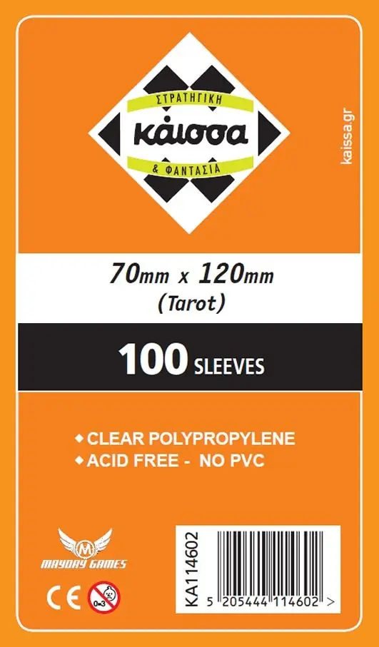Board Game Sleeves 70x120mm (Tarot) thumbnail