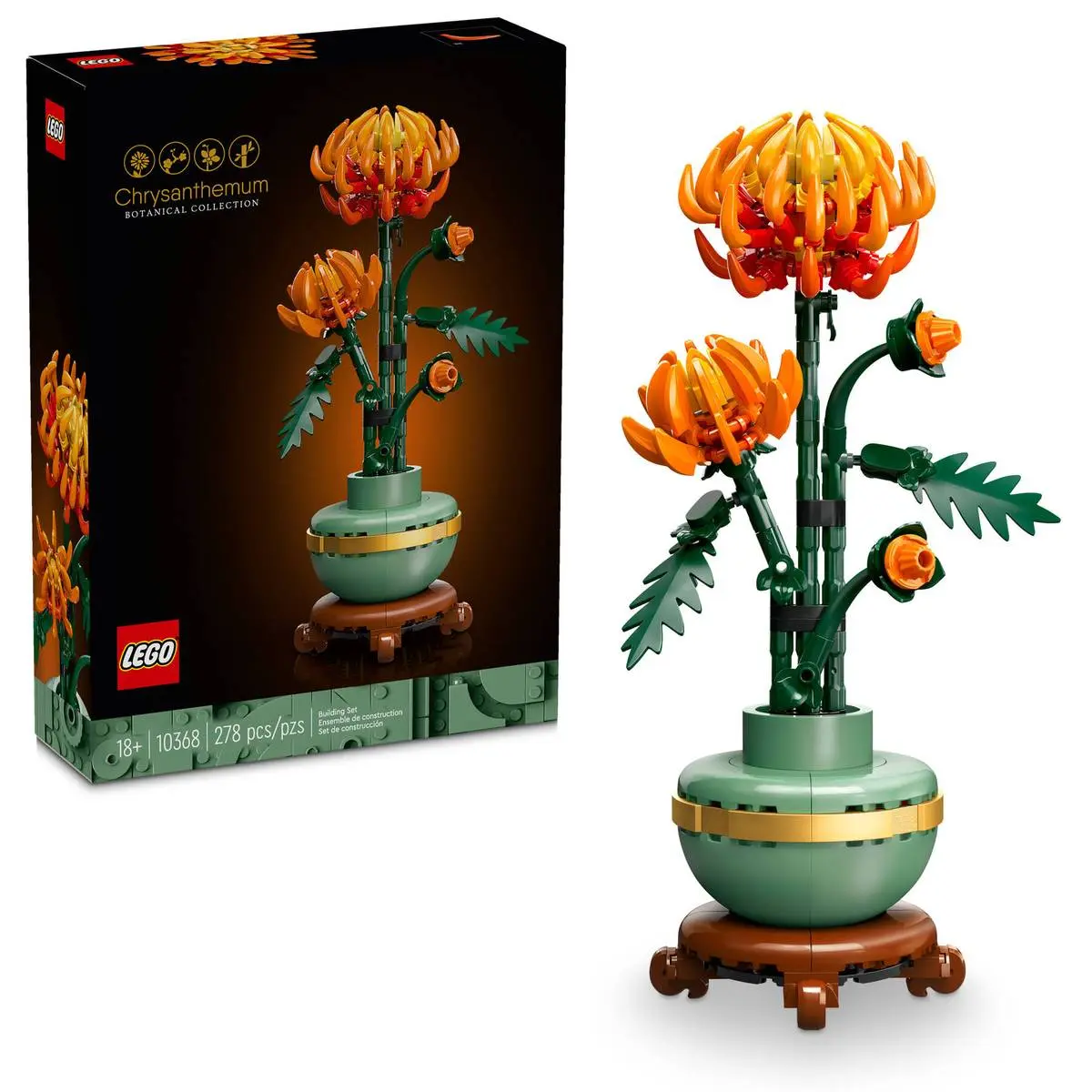 LEGO Icons Botanical – Chrysanthemum (10368) thumbnail