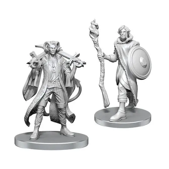 Μινιατούρες Critical Role – Mollymauk Tealeaf & Caduceus Clay (Unpainted Miniature) thumbnail