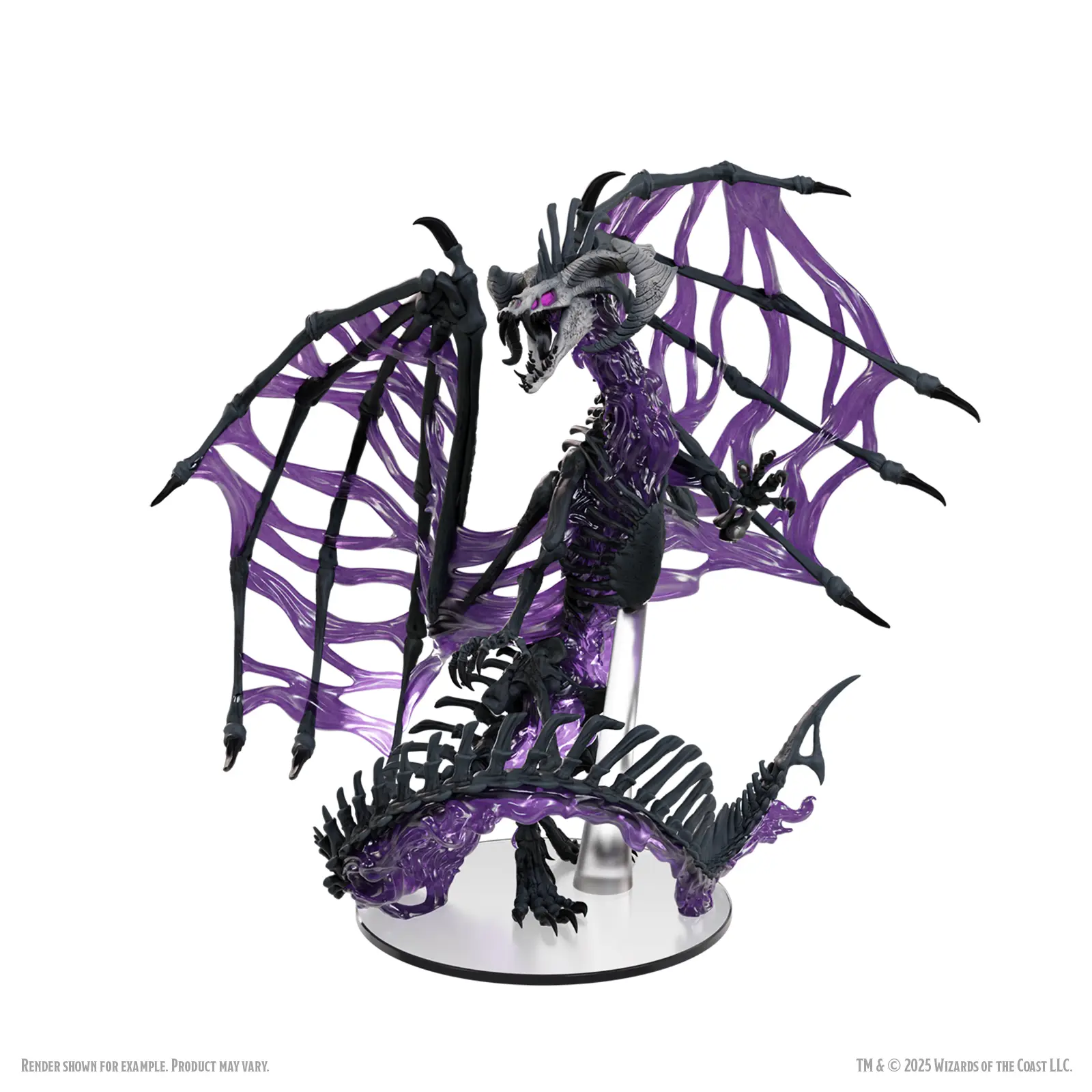 D&D Icons: Black Dracolich Boxed Miniature thumbnail