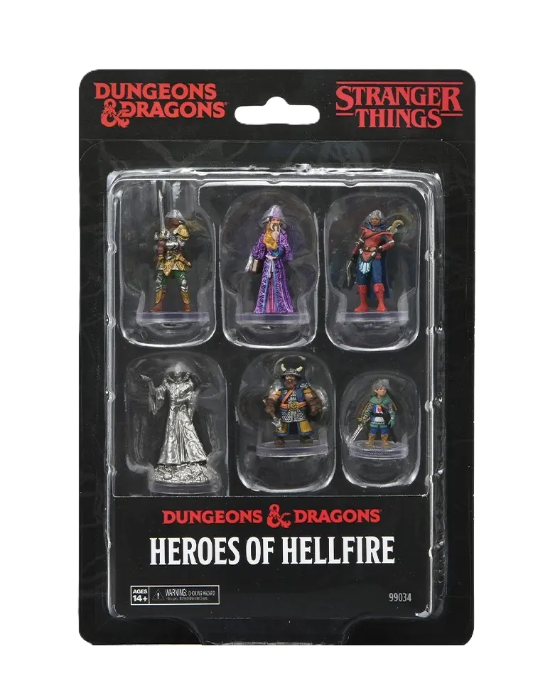 D&D Miniatures - Stranger Things: Heroes of Hellfire