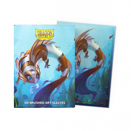 Dragon Shield Brushed Art Sleeves Standard Size – The Cinderfin (100 Sleeves) thumbnail