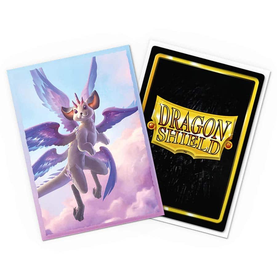 Dragon Shield Standard Size Brushed Art Sleeves - The Whiskerwing (100 Sleeves)
