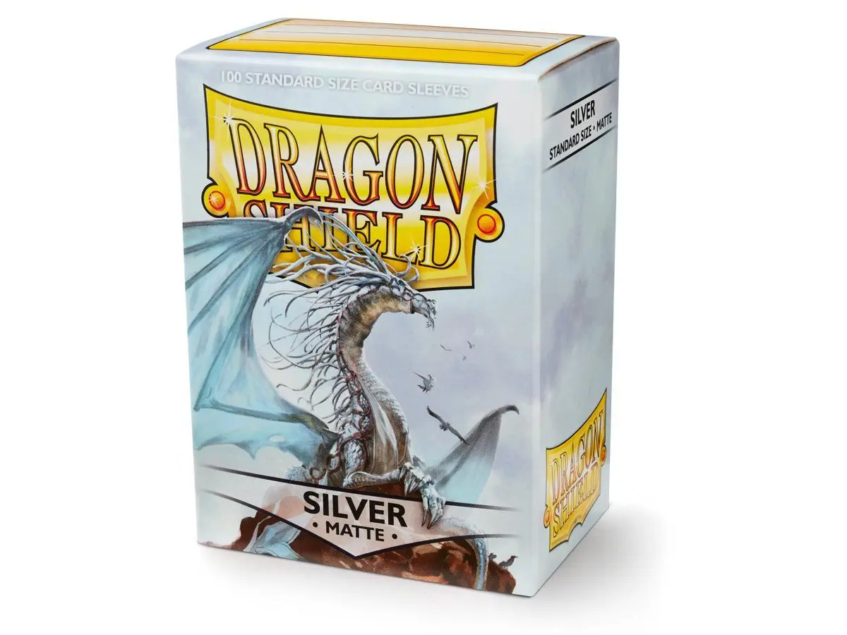 Dragon Shield Classic Silver Sleeves 100ct (Standard Size) thumbnail