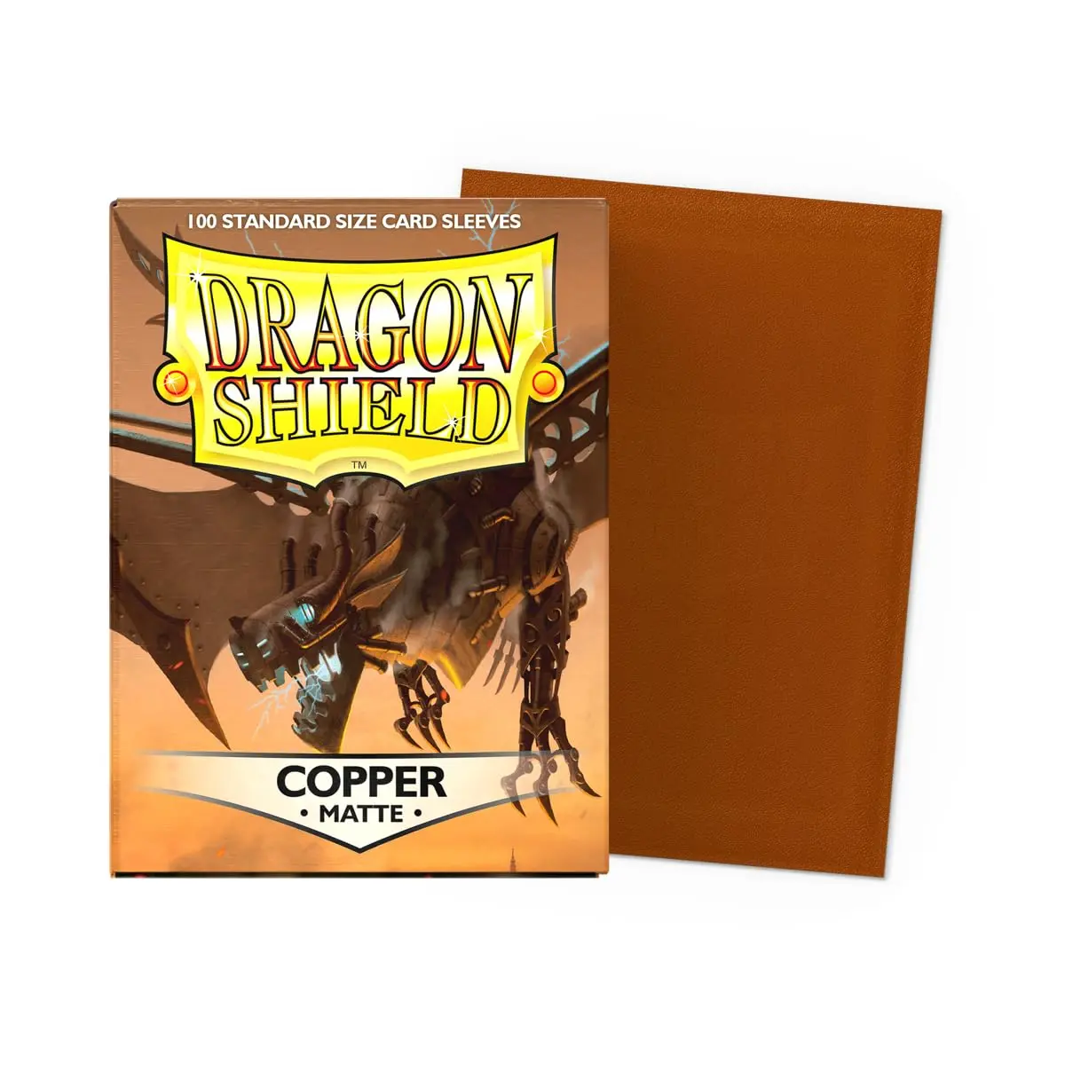Dragon Shield Matte Copper Sleeves 100ct (Standard Size) thumbnail