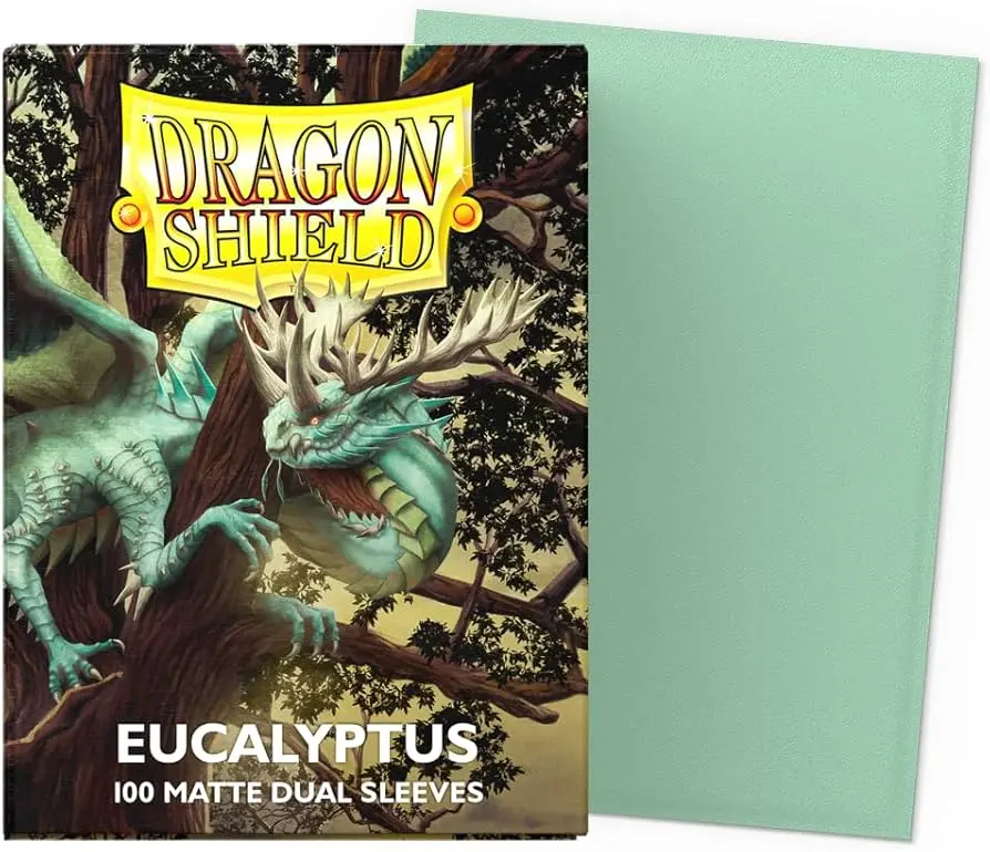Dragon Shield Matte Dual Eucalyptus Sleeves 100ct (Standard Size) thumbnail