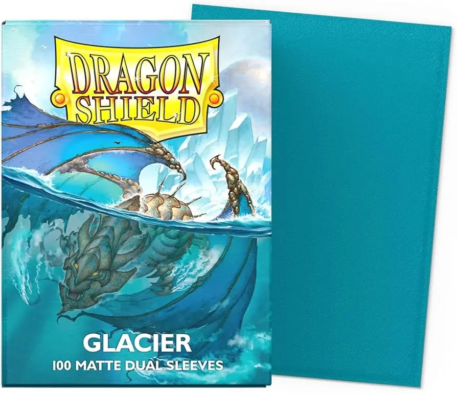 Dragon Shield Matte Dual Glacier Sleeves 100ct (Standard Size) thumbnail