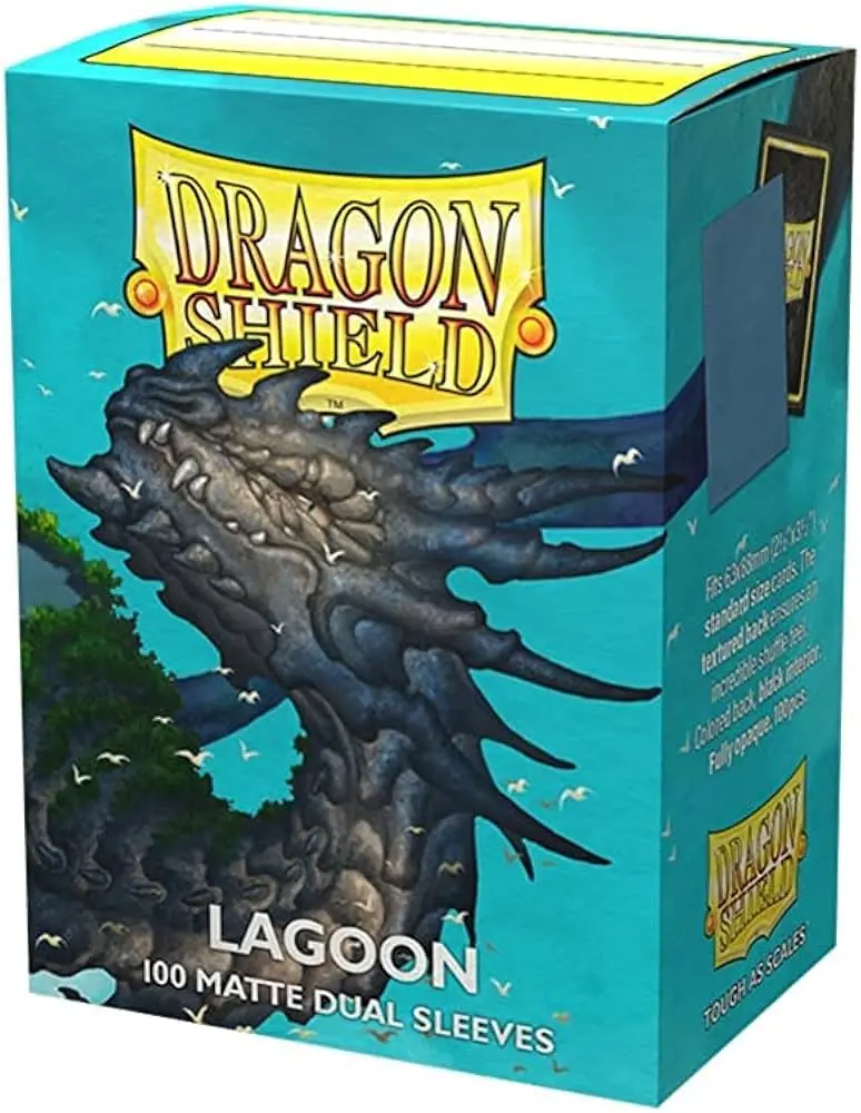 Dragon Shield Matte Dual Lagoon Sleeves 100ct (Standard Size) thumbnail