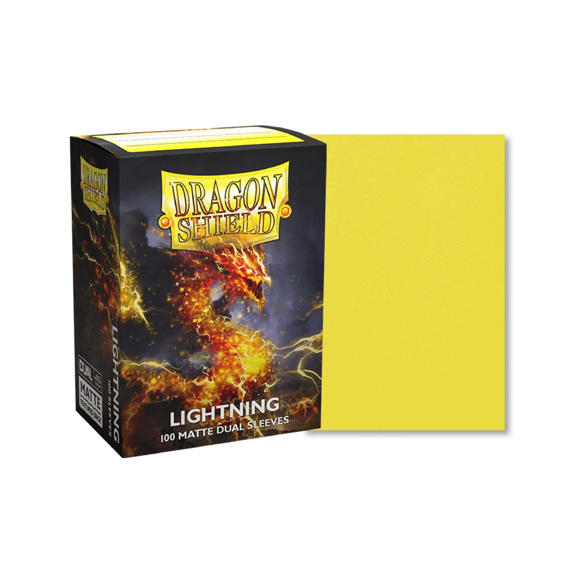 Dragon Shield Matte Dual Lightning Sleeves 100ct (Standard Size) thumbnail