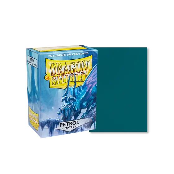 Dragon Shield Matte Petrol Sleeves 100ct (Standard Size) thumbnail