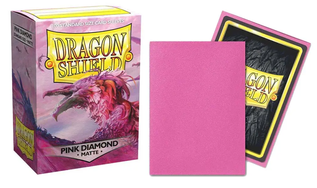 Dragon Shield Matte Pink Diamond Sleeves 100ct (Standard Size) thumbnail