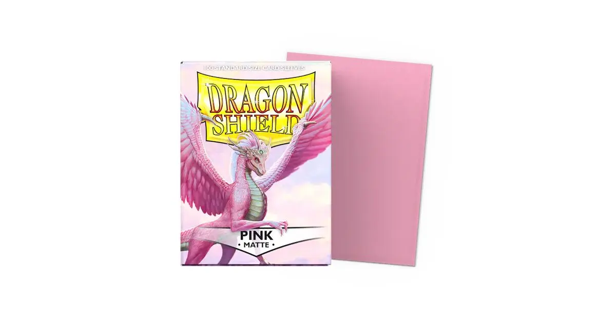 Dragon Shield Matte Pink Sleeves 100ct (Standard Size) thumbnail