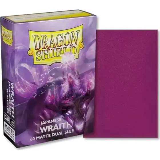 Dragon Shield Small Matte Dual Wraith Sleeves 60ct (Japanese Size) thumbnail