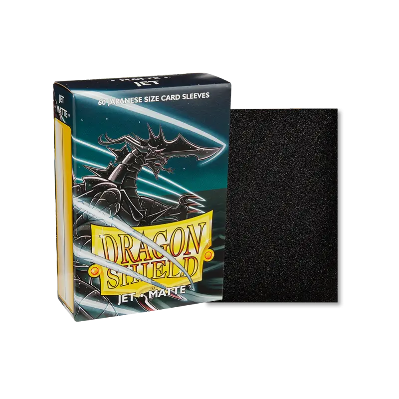 Dragon Shield Small Matte Jet Sleeves 60ct (Japanese Size) thumbnail