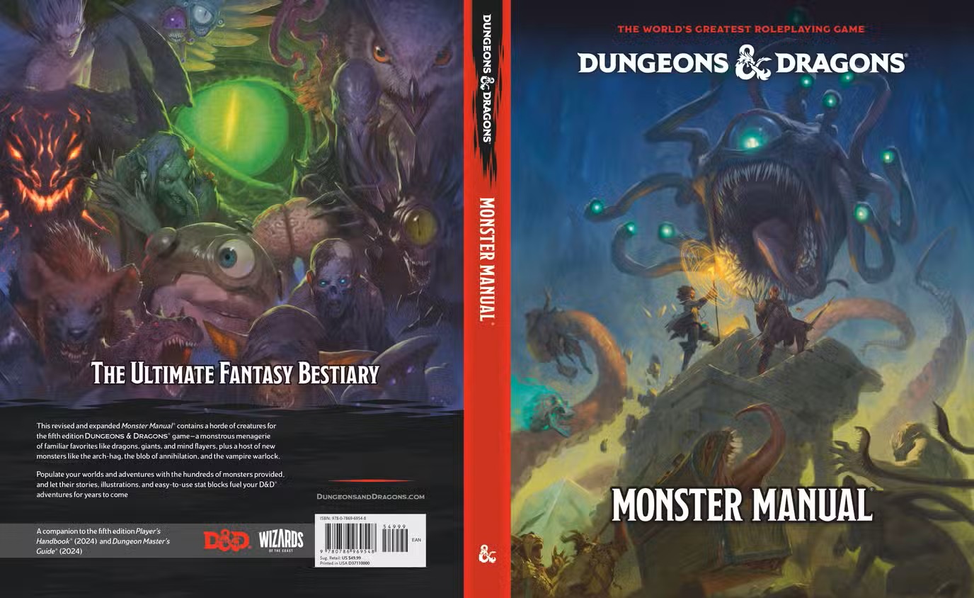 Dungeons & Dragons 5th Edition 2024 - Monster Manual