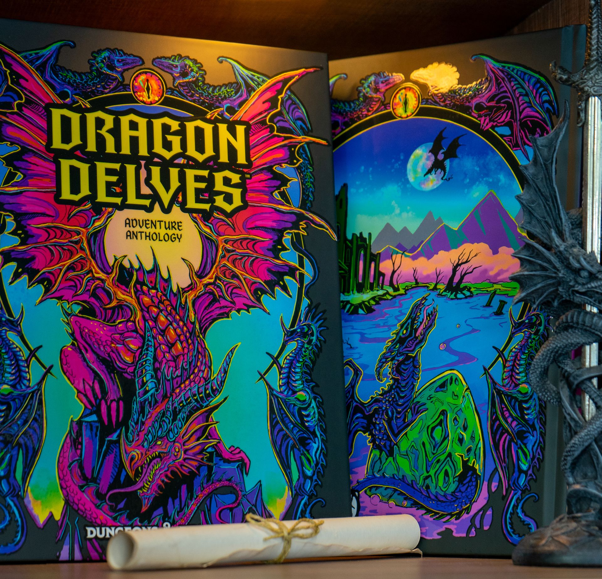 Dungeons & Dragons 5th Edition 2024 - Dragon Delves: An Adventure Anthology (Alternative Cover)