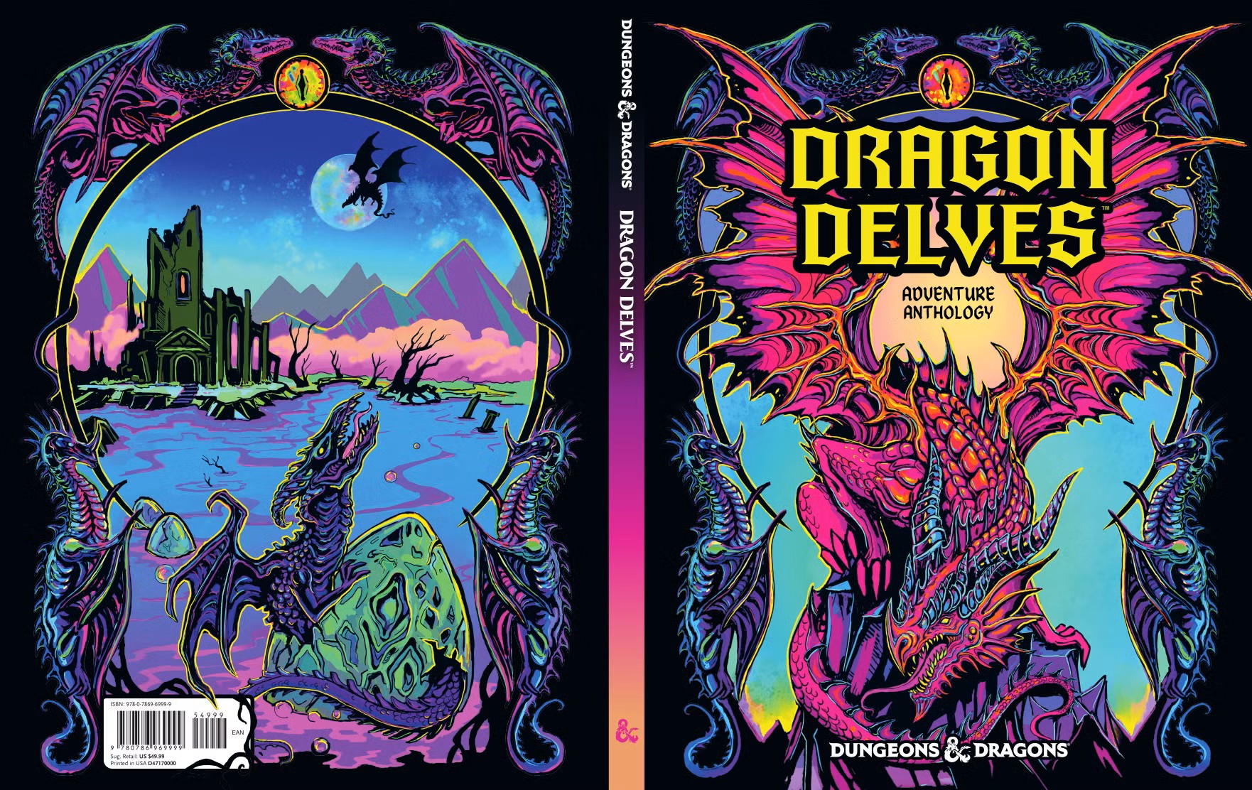 Dungeons & Dragons 5th Edition 2024 - Dragon Delves: An Adventure Anthology (Alternative Cover)