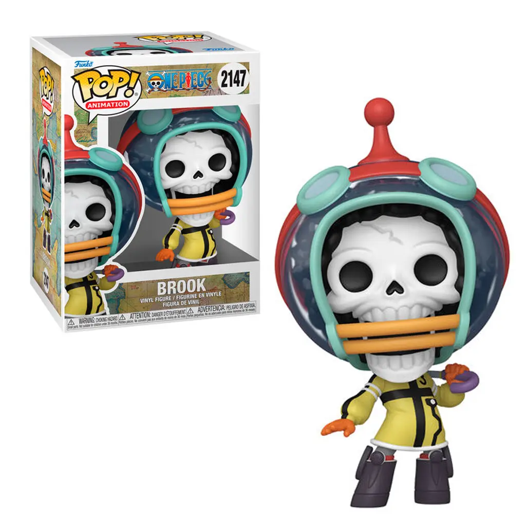 Funko POP! Animation: One Piece – Brook (Egghead Arc) #2147 thumbnail