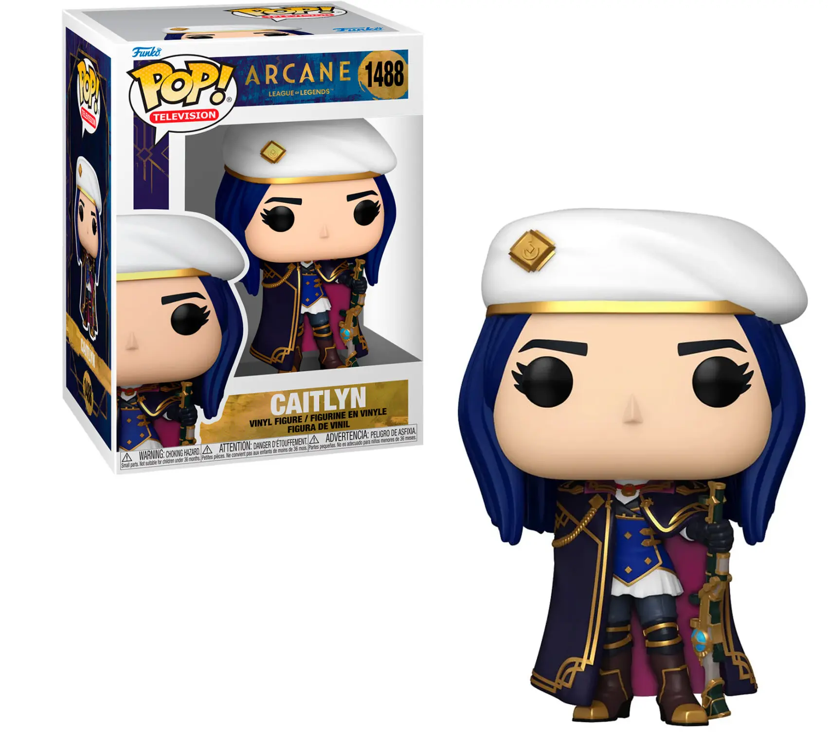Funko POP! Arcane – Caitlyn #1488 thumbnail