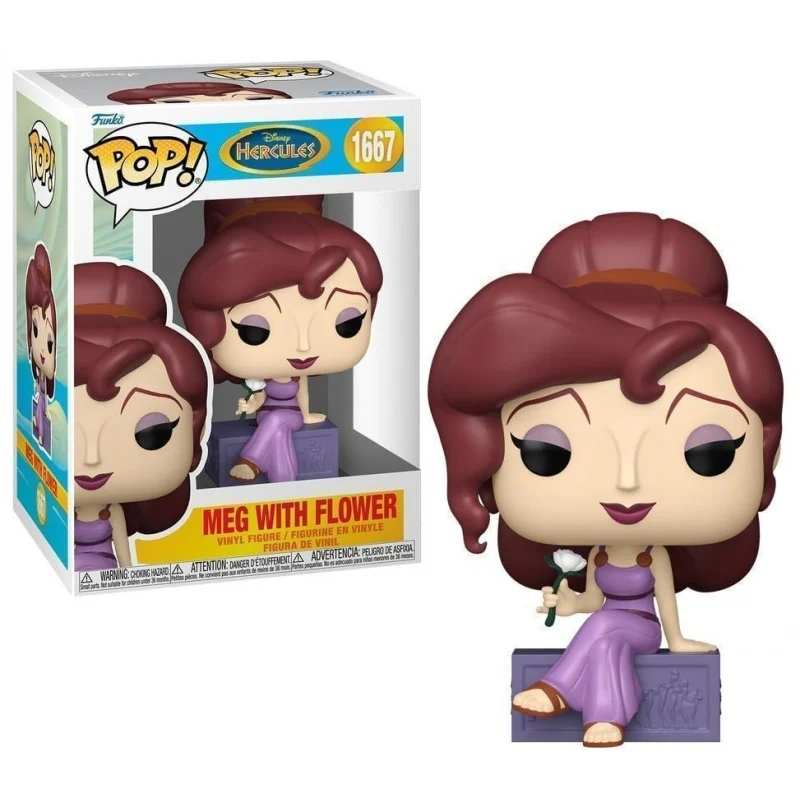 Funko POP! Disney: Hercules – Meg with flowers #1667 thumbnail