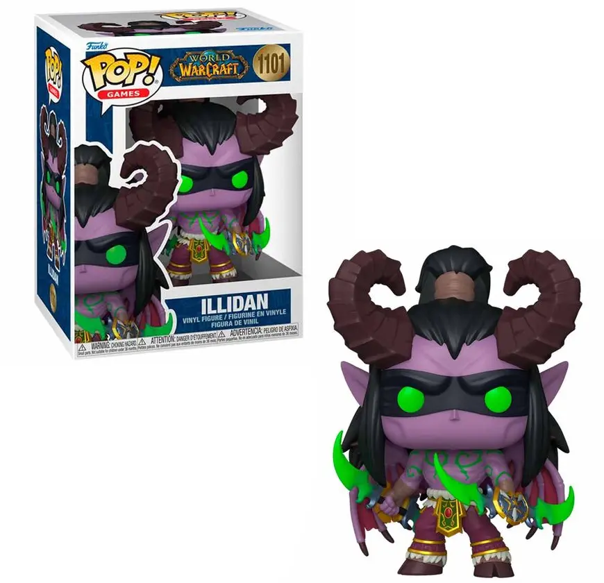Funko POP! Games: World of Warcraft – Illidan #1101 thumbnail