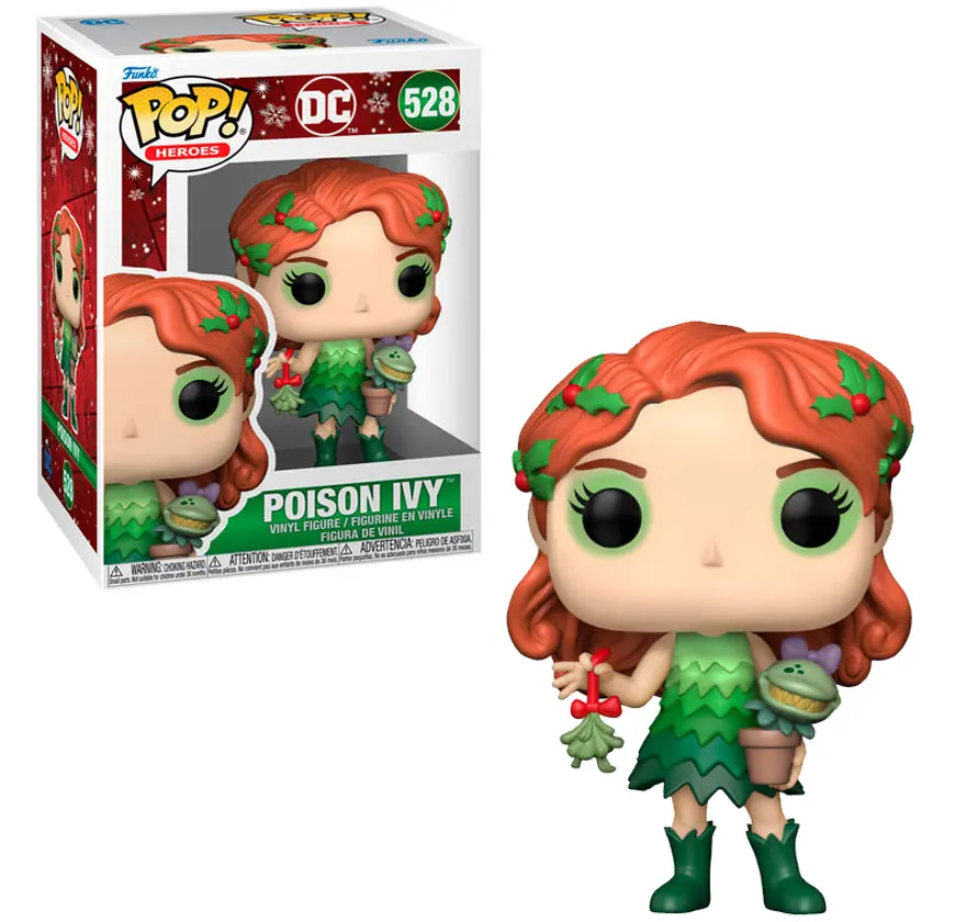 Funko POP! Heroes – Poison Ivy Holiday #528 thumbnail