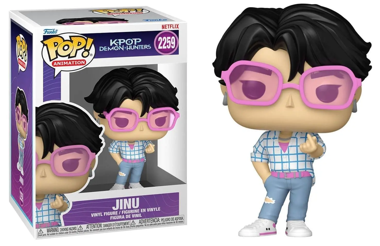 Funko POP! K-POP Demon Hunters – Jinu #2259 thumbnail