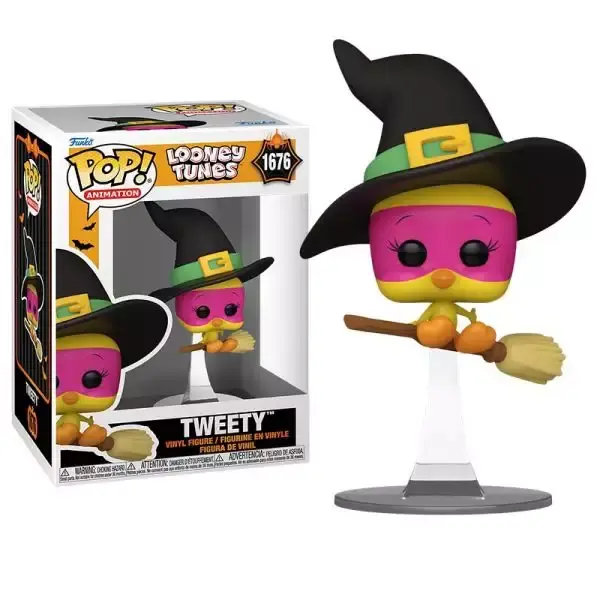 Funko POP! Looney Tunes Halloween – Tweety (Witch) #1676 thumbnail