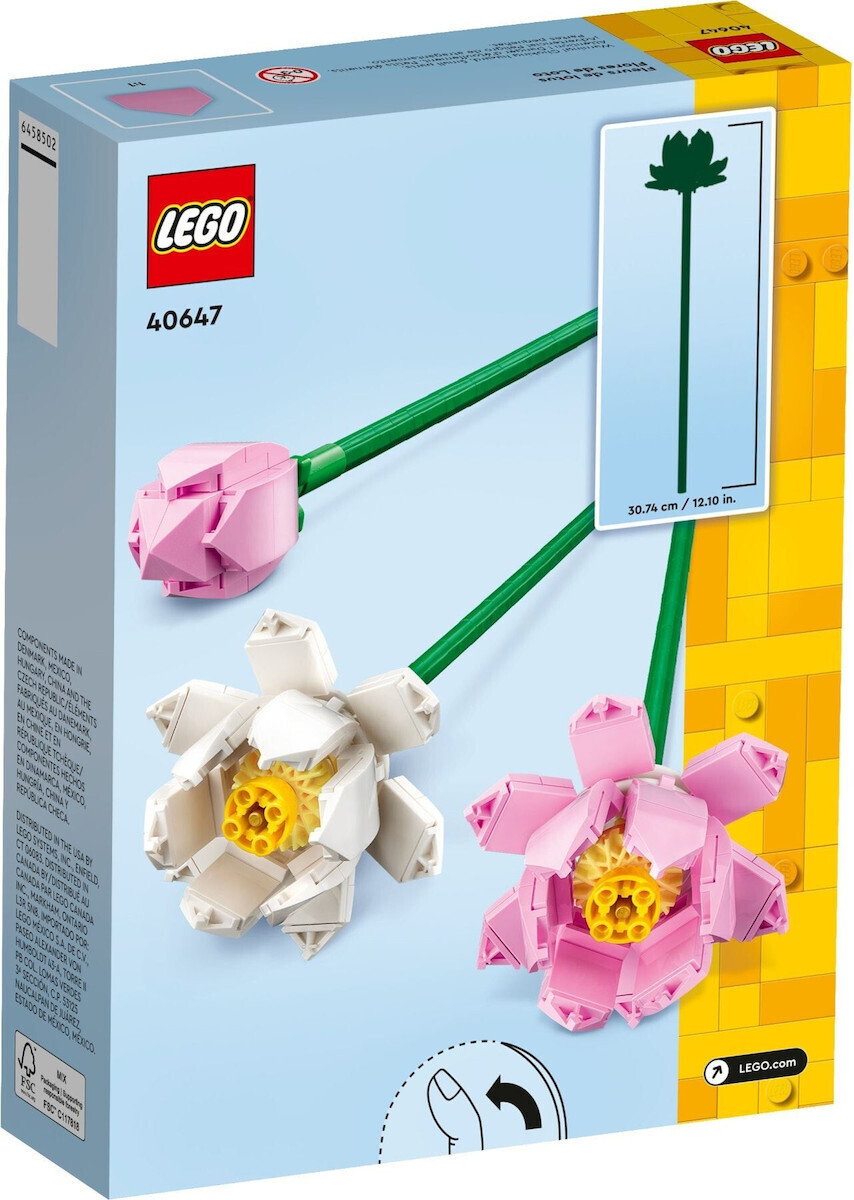 LEGO Botanical Lotus Flowers (40647)