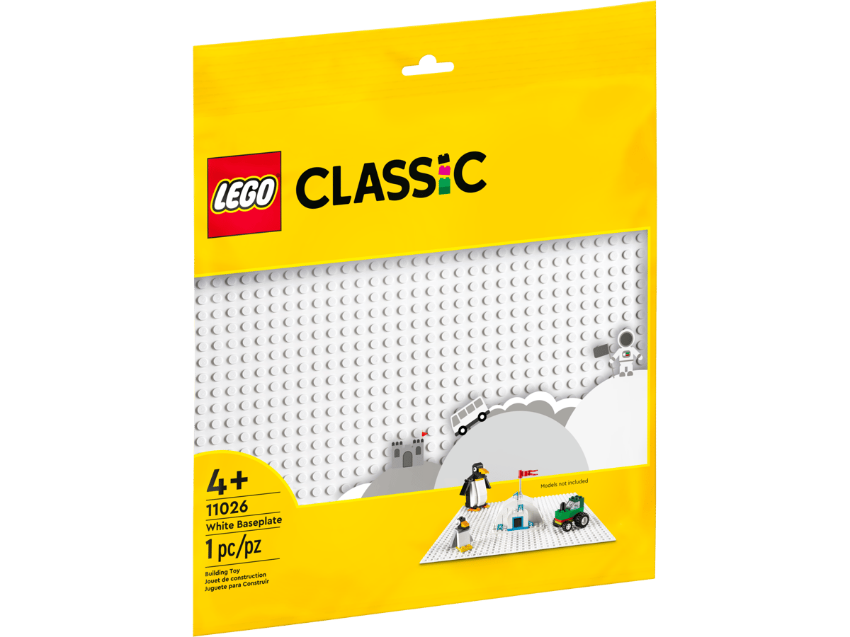 LEGO Classic White Baseplate (11026)
