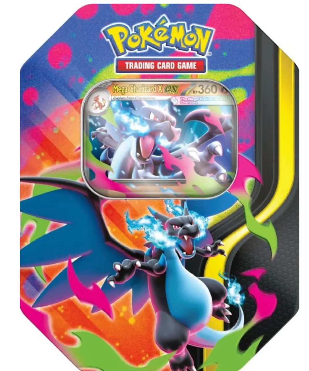 Pokemon TCG Mega Evolution: Ascended Heroes Mega Charizard X / Y ex Tin