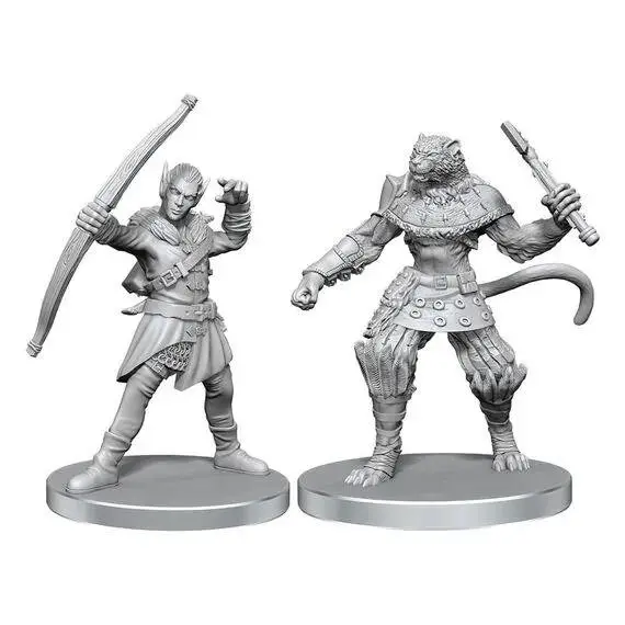 Pathfinder Deepcuts – Elf Hunter & Catfolk Bandit thumbnail