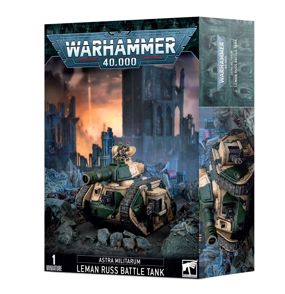 Warhammer 40000 – Astra Militarum: Leman Russ Battle Tank thumbnail