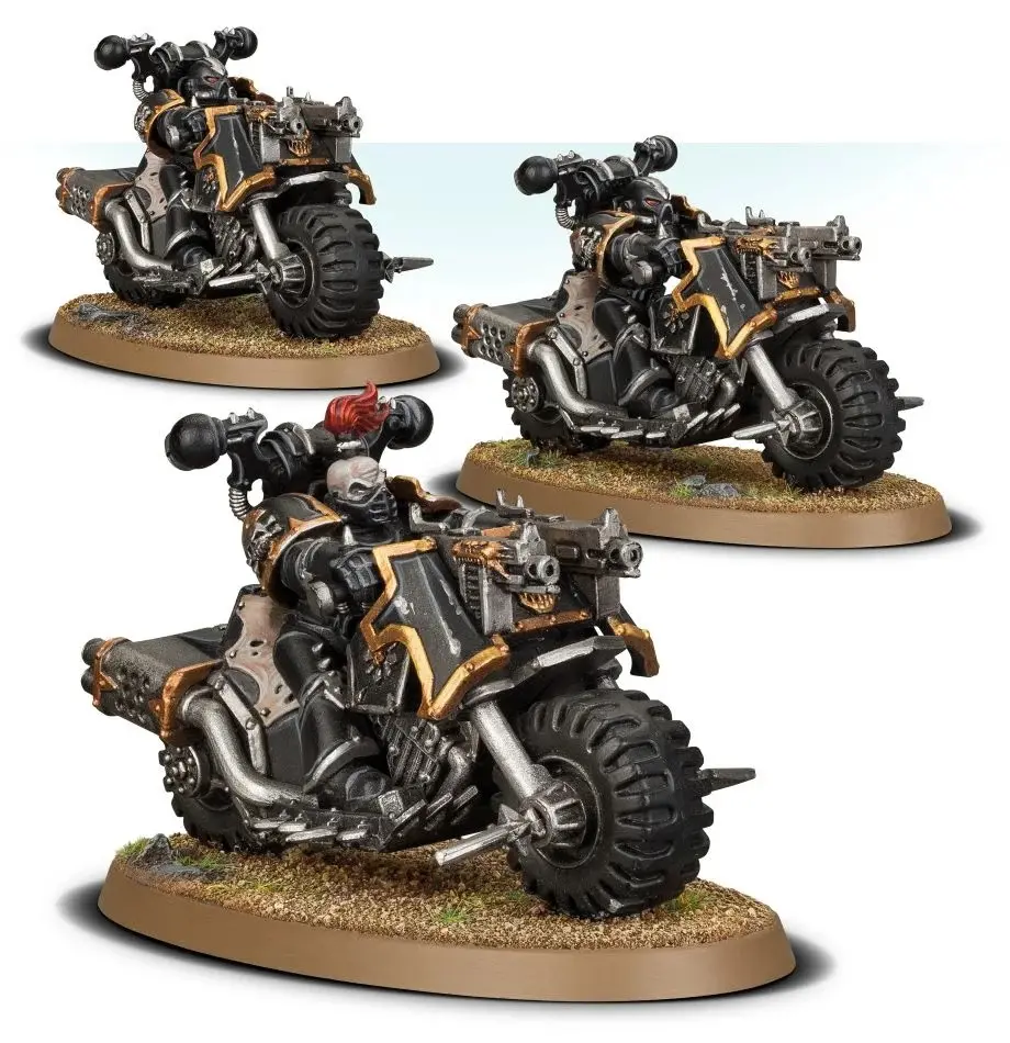 Warhammer 40,000 – Chaos Space Marines: Chaos Bikers thumbnail