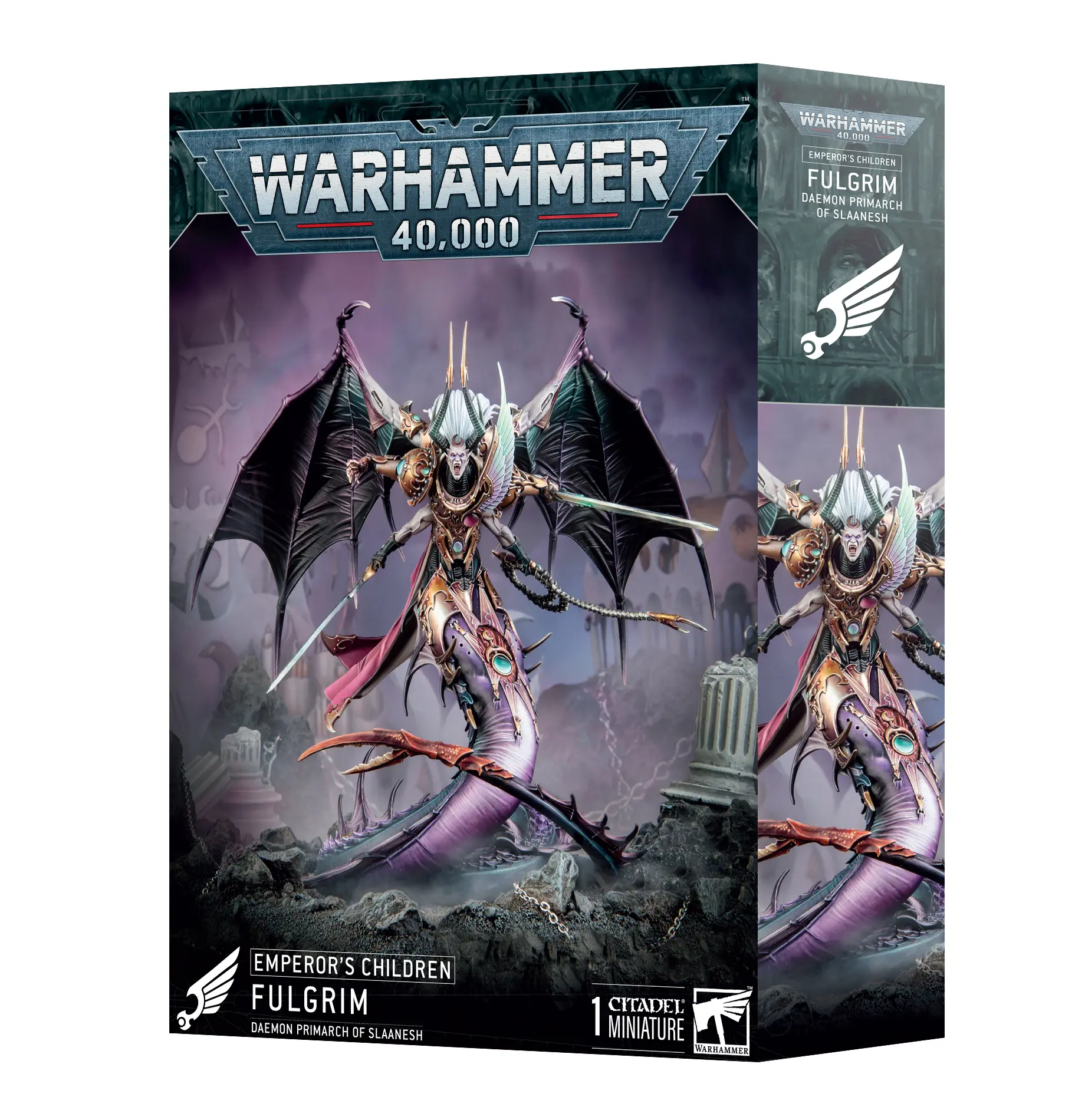 Warhammer 40000 – Emperor’s Children: Fulgrim Daemon Primarch of Slaanesh thumbnail