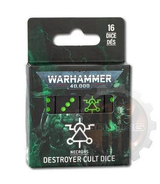 Warhammer 40,000 - Necrons: Destroyer Cult Dice