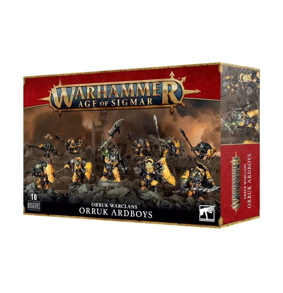 Warhammer Age of SIgmar – Orruk Warclans: Orruk Ardboyz thumbnail
