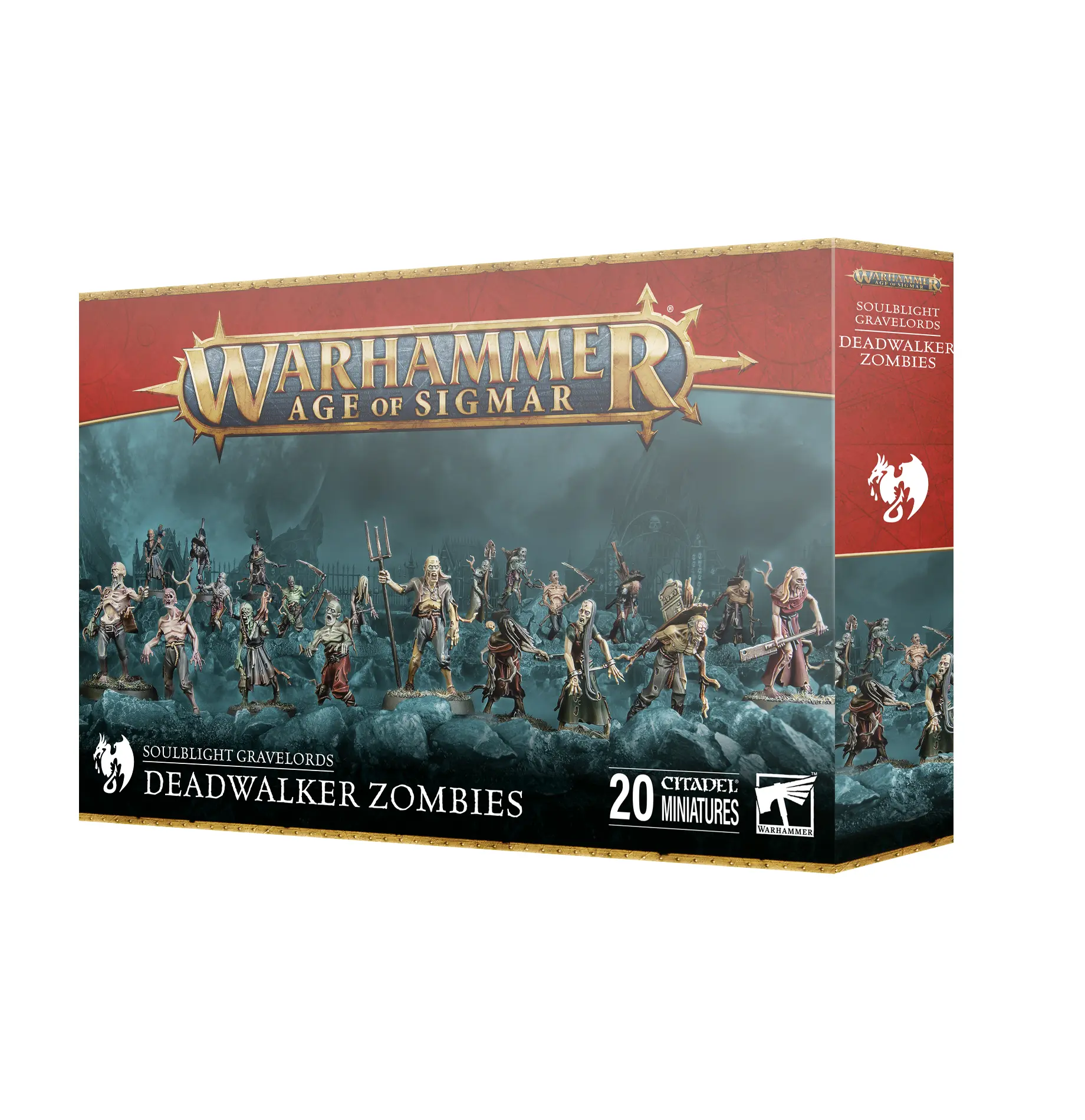 Warhammer Age of SIgmar – Soulblight Gravelords: Deadwalker Zombies thumbnail