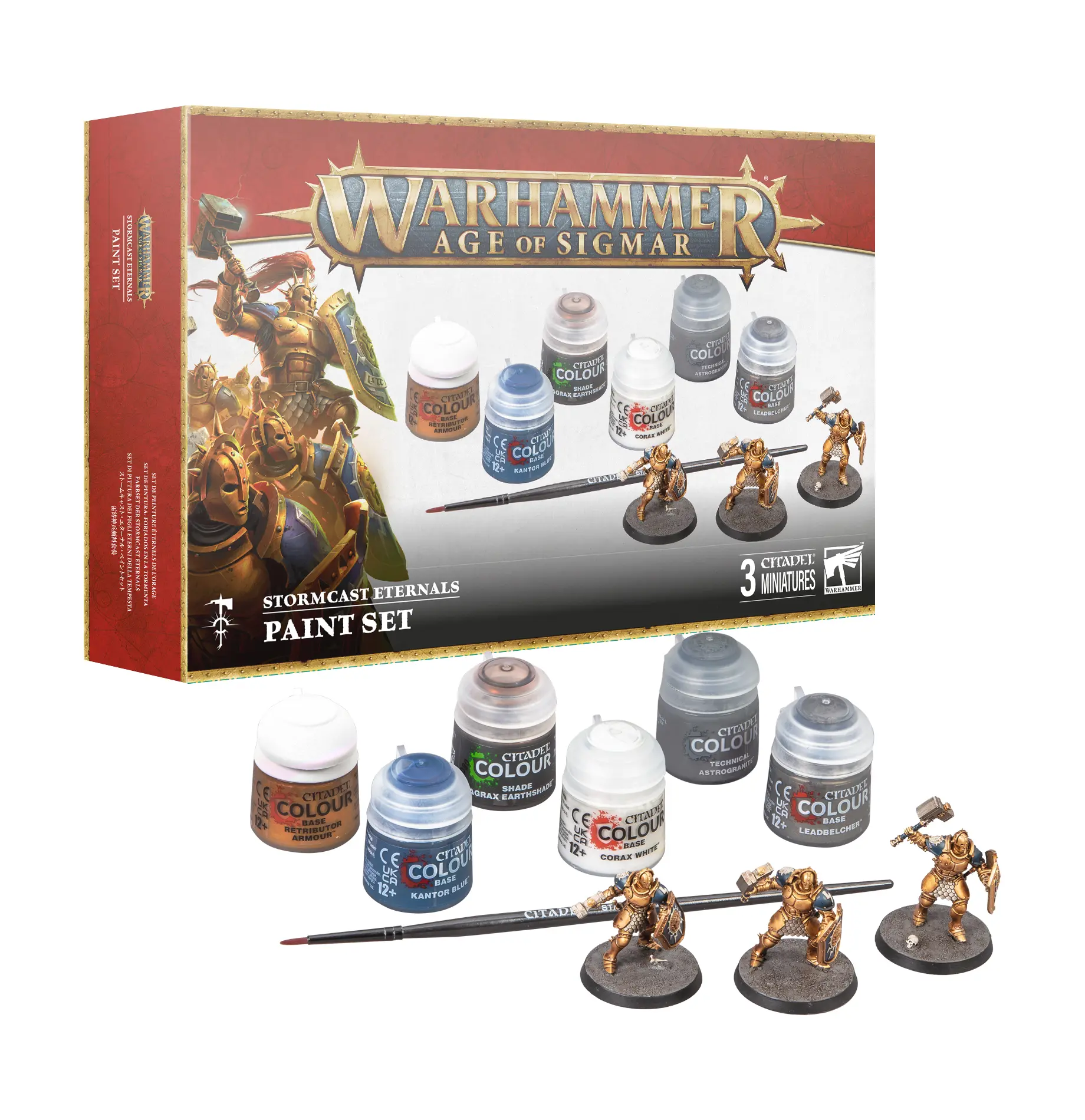 Warhammer Age of SIgmar – Stormcast Eternals + Paint Set thumbnail