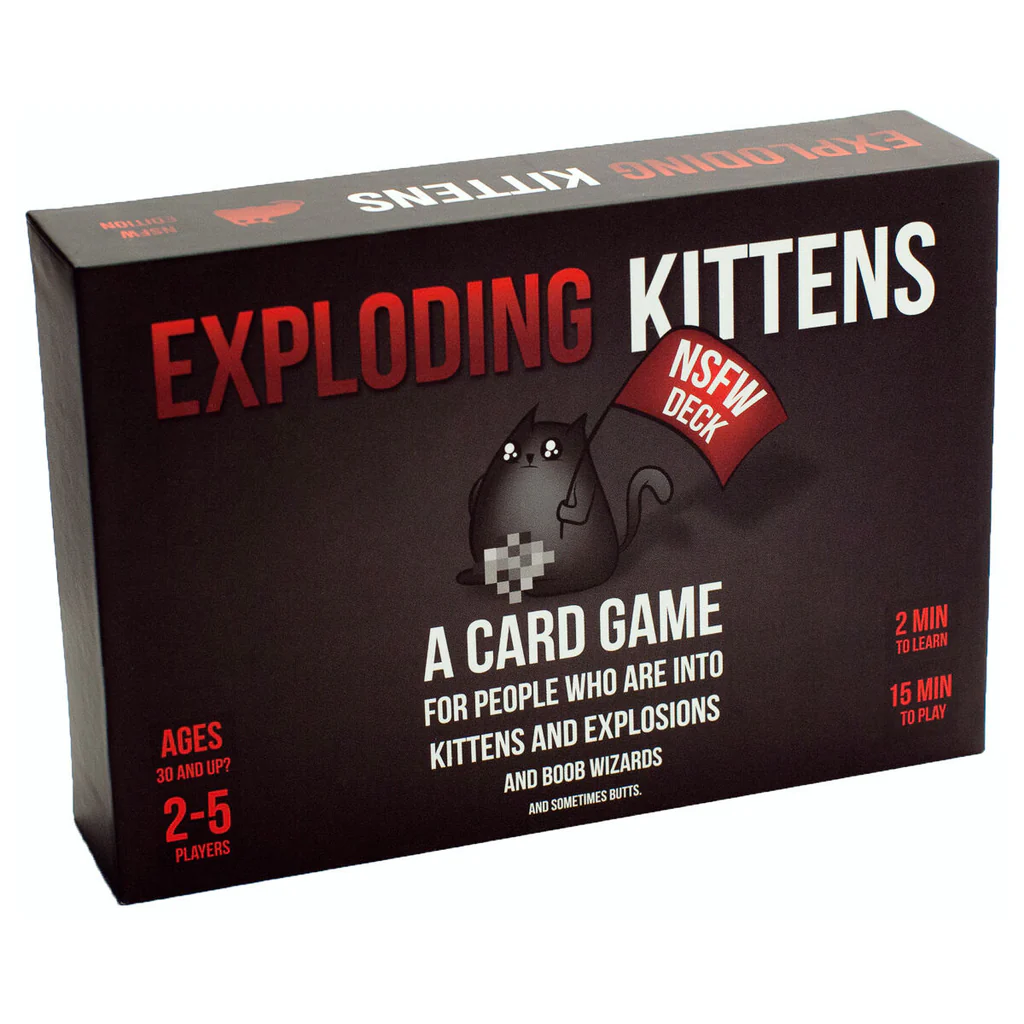 Επιτραπέζιο Παιχνίδι Exploding Kittens – NSFW Edition thumbnail