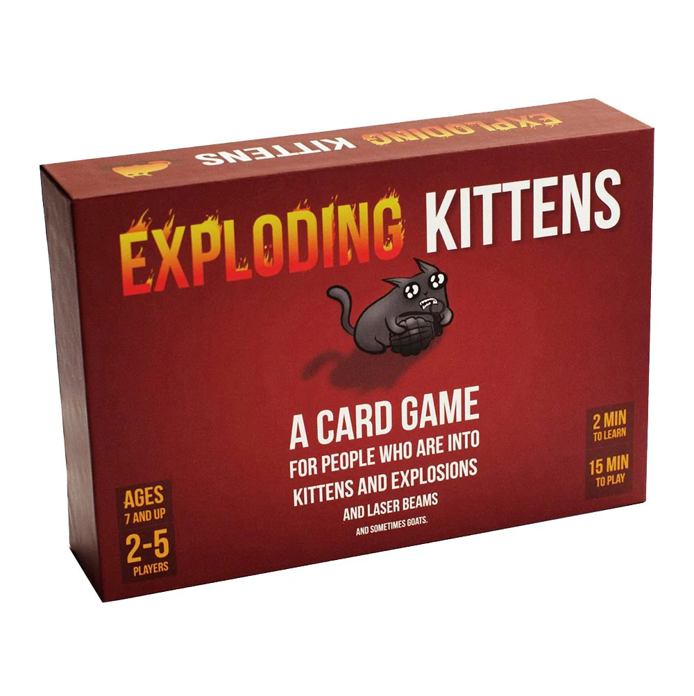 Επιτραπέζιο Παιχνίδι Exploding Kittens (Αγγλική Έκδοση) thumbnail
