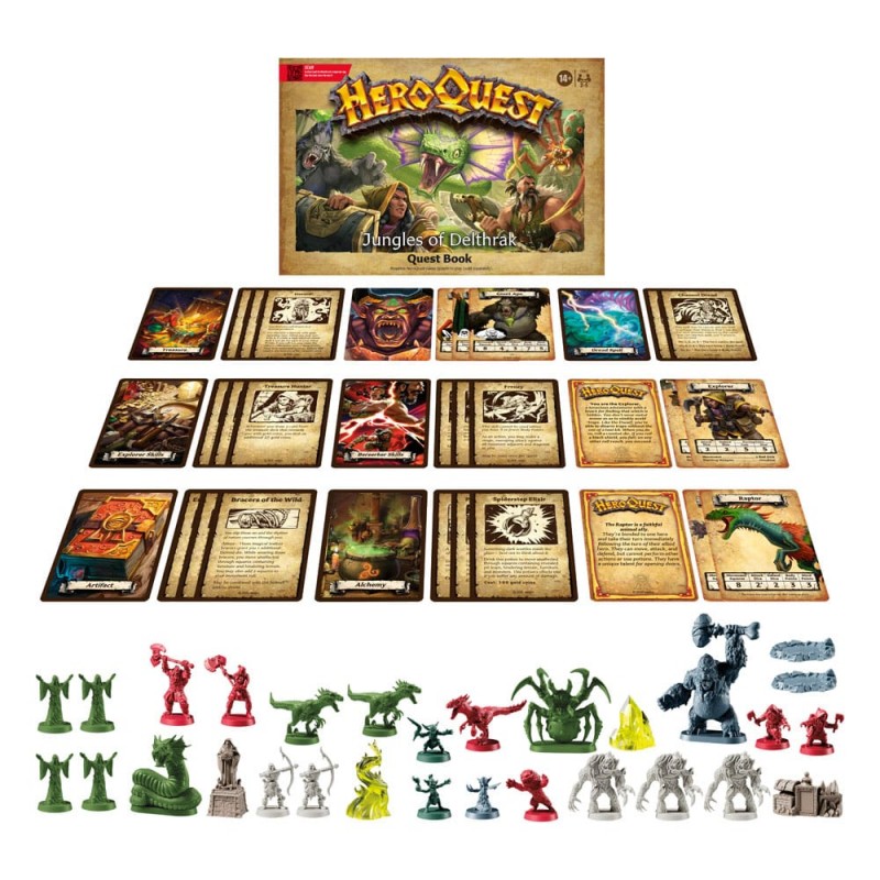 Επιτραπέζιο Παιχνίδι HeroQuest: Jungles Of Delthrak - Quest Pack (Επέκταση)