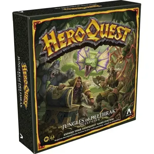 Επιτραπέζιο Παιχνίδι HeroQuest: Jungles Of Delthrak - Quest Pack (Επέκταση)