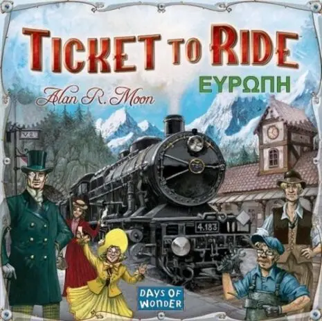 Επιτραπέζιο Παιχνίδι Ticket To Ride Ευρώπη thumbnail