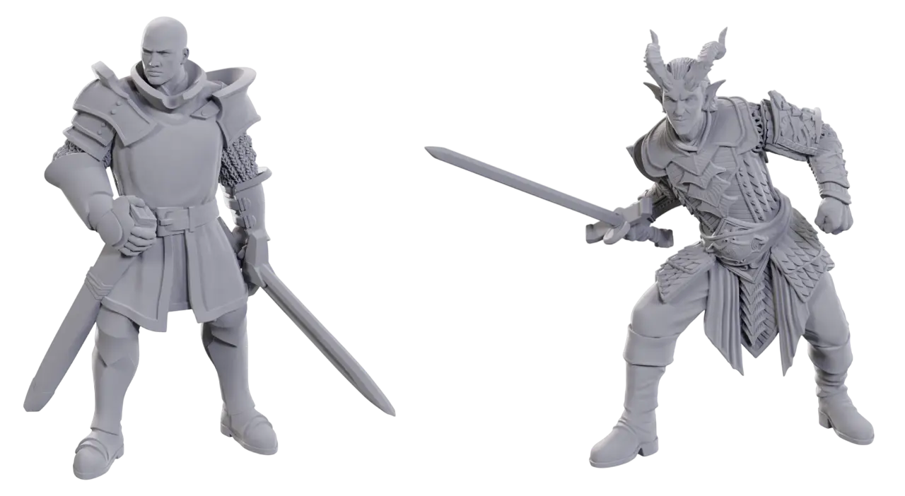 Μινιατούρα D&D Nolzur’s Mini: Baldur’s Gate 3 – Ulder Ravengard & Zevlor thumbnail
