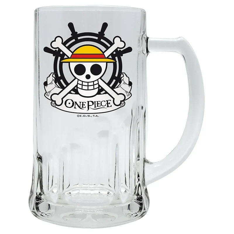Ποτήρι Μπύρας Γυάλινο One Piece – Skull Luffy Tankard (500ml) thumbnail