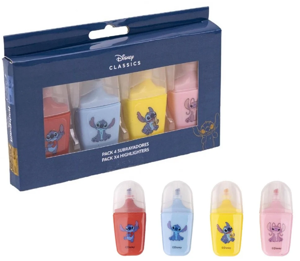 Σετ 4 Υπογραμμιστικά Disney – Stitch thumbnail